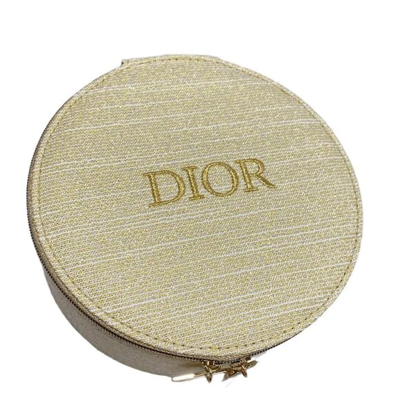 Auth Dior Parfums - Gold White Tweeds Accessory - Picture 4 of 9